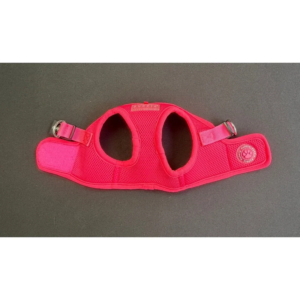 Puppia Neon Vest Dog Harness Small Pink Air Mesh‎ Step In PAPA-AH1325 Pet Vest